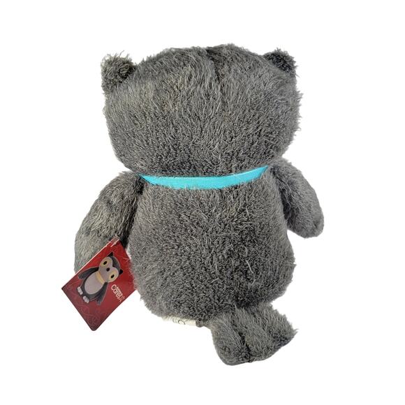 Kohl's Cares Owl Plush Stuffed Animal Gray Yellow Eyes 10" Toy Stuffie - Picture 7 of 12